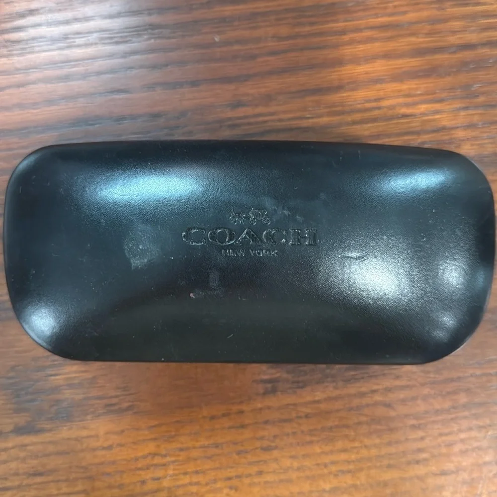 Coach hard sunglass case